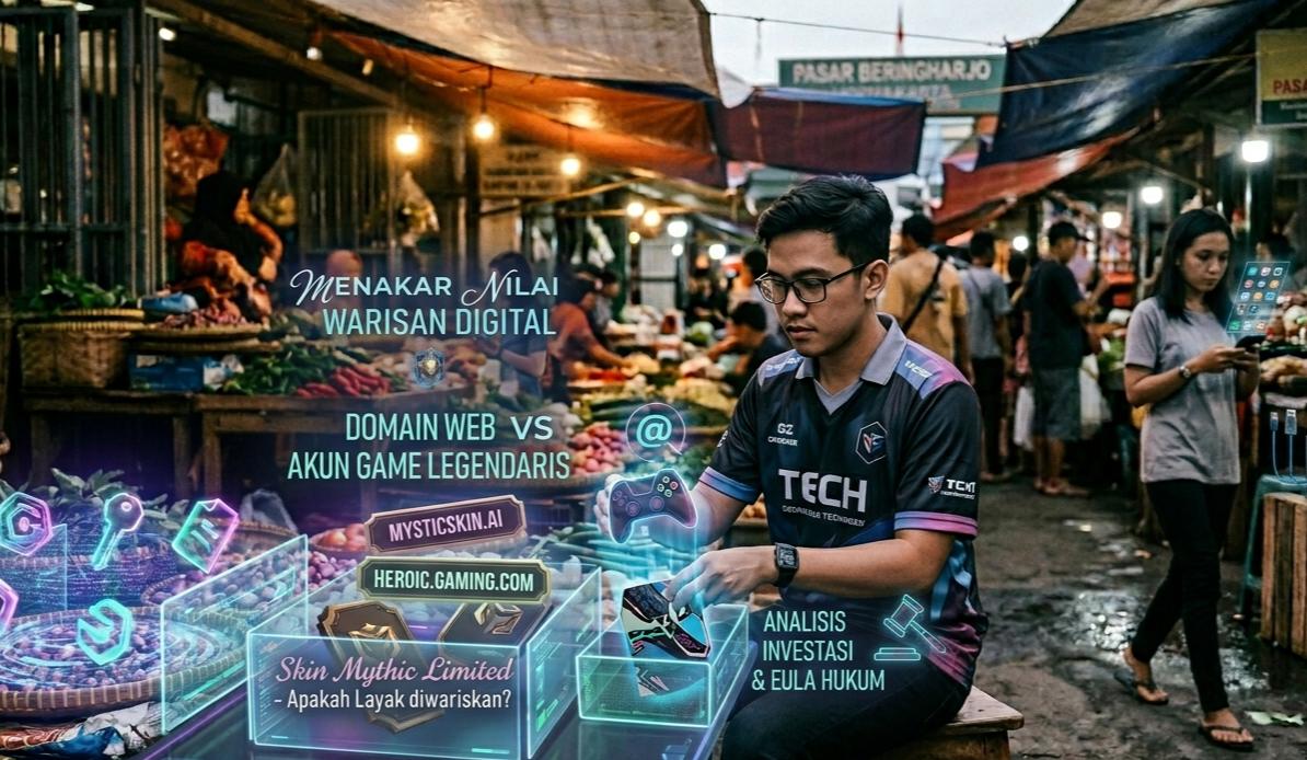 Menakar Nilai Investasi "Digital Legacy": Apakah Akun Game dan Domain Web Layak Jadi Warisan?